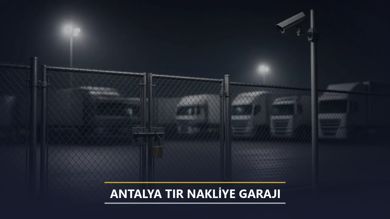 Antalya Tır Nakliye Garajı