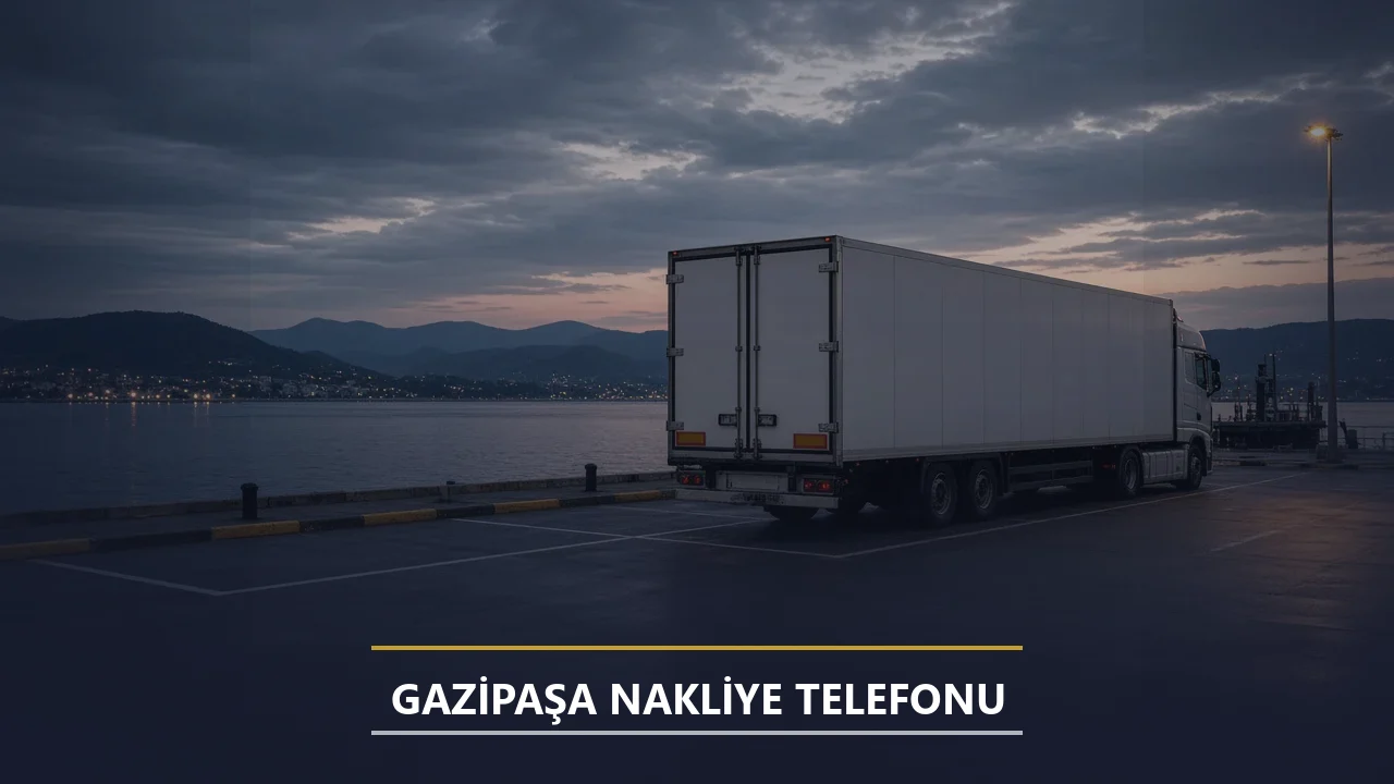 Gazipaşa Nakliye Telefonu